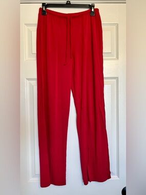 Soma PJ Pants Red/Burgsndy size XS
